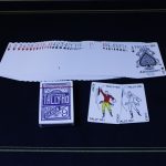 Custom Tally-Ho No 9 Fan Back Blue Stripper Deck Cardistry Magic Sleight Hand Pl